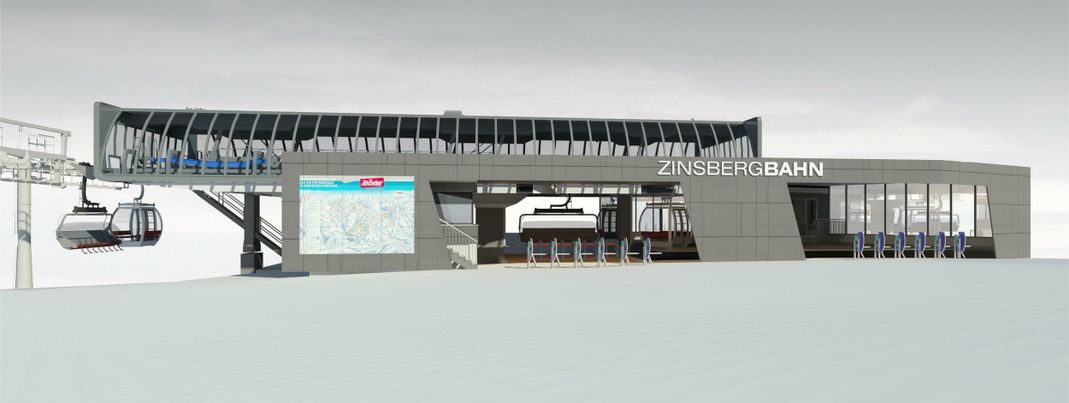 Die Kombibahn ist die erste ihrer Art in der SkiWelt und den Kitzbüheler Alpen.