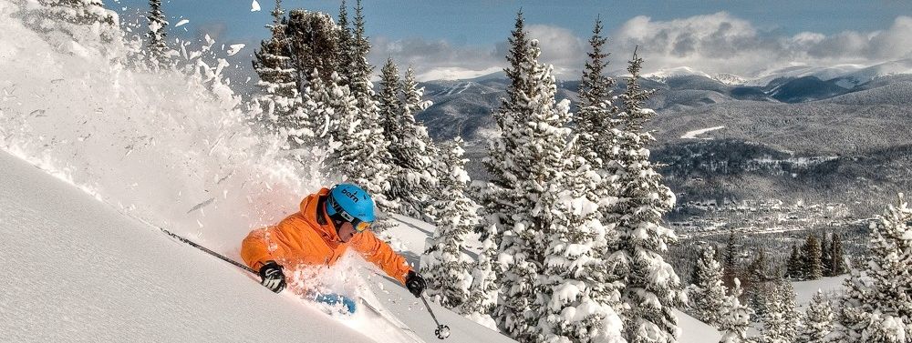 Skiing like a world champion in Colorado