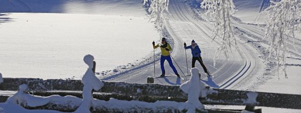 Langlaufen im Paradies