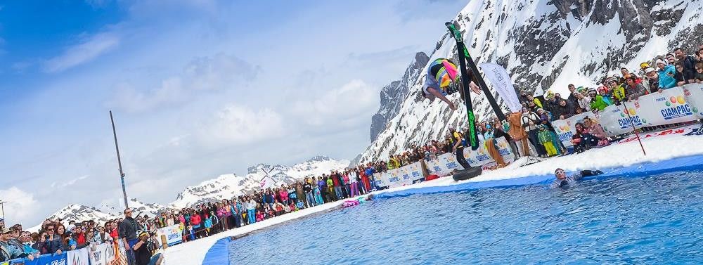 "Destroy the Winter" in Canazei