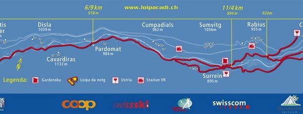 Information on Cross-Country Skiing at Disentis