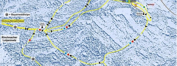 Detaillierte Infos zum Langlauf und den Loipen im Langlaufgebiet Frauenau