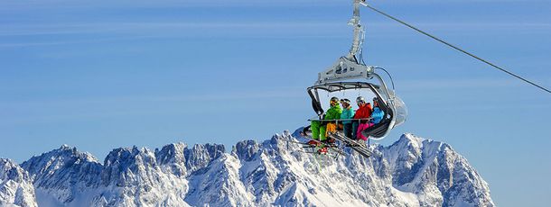 90 moderne Lifte & Bahnen sorgen für den Transport der Wintersportler