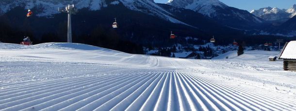 So geht Pistenpflege - Carving-Piste am Sonnenhang