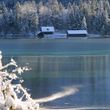Almsee mit Dünner Eisdecke