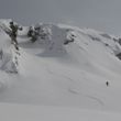 Auch Freerider finden im Sella Nevea - Bovec Kanin Skigebiet Routen zum hinabwedeln.