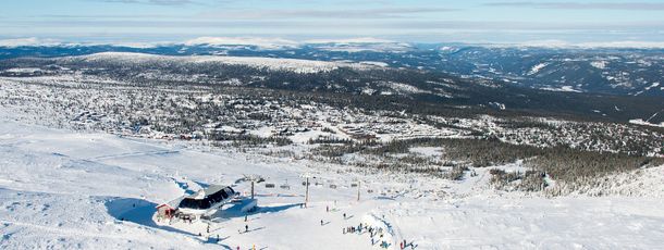 Trysil ist in vier Bereiche gegliedert.