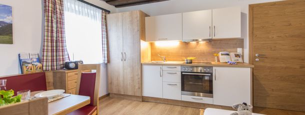 Ferienwohnung Schlossalmblick mit Küchenzeile