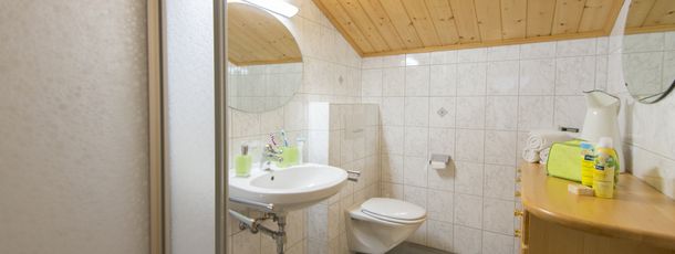 Ferienwohnung Talblick - Badezimmer