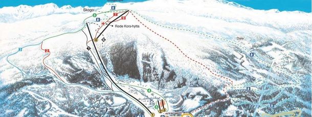 Detaillierte Infos zum Skiurlaub im Skigebiet Sogn Skisenter
