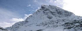 Die Ballunspitze im Skigebiet Galtür