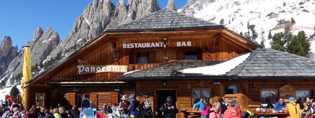 Die Hütten sind gut über das Skigebiet verteilt