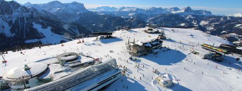 Im Skigebiet am Kronplatz ist am 25. Januar 2022 wieder der Weltcup zu Gast.
