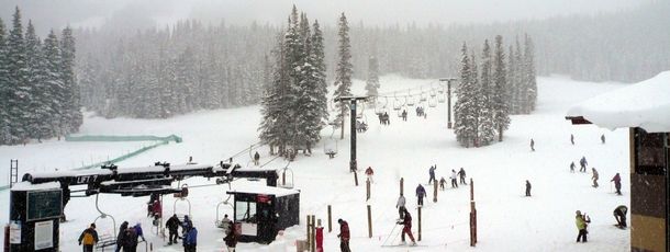 Loveland Valley's beginners' area.