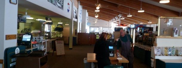 The self-service buffet.