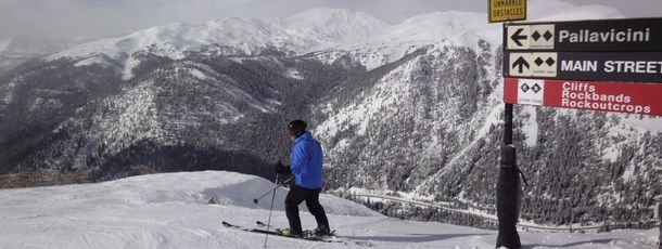 Die Pallavicini Abfahrt gehört zu den berüchtigsten Double Diamond Runs in Nordamerika. Diese Abfahrt sollte jeder Freerider mal gemacht haben.