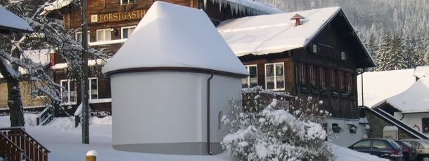 Der Forstgasthof lädt zum gemütlichen Zusammensein