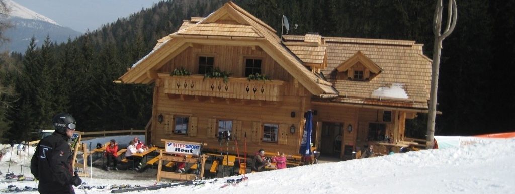 Unterwirthütte an der Maibrunnabfahrt