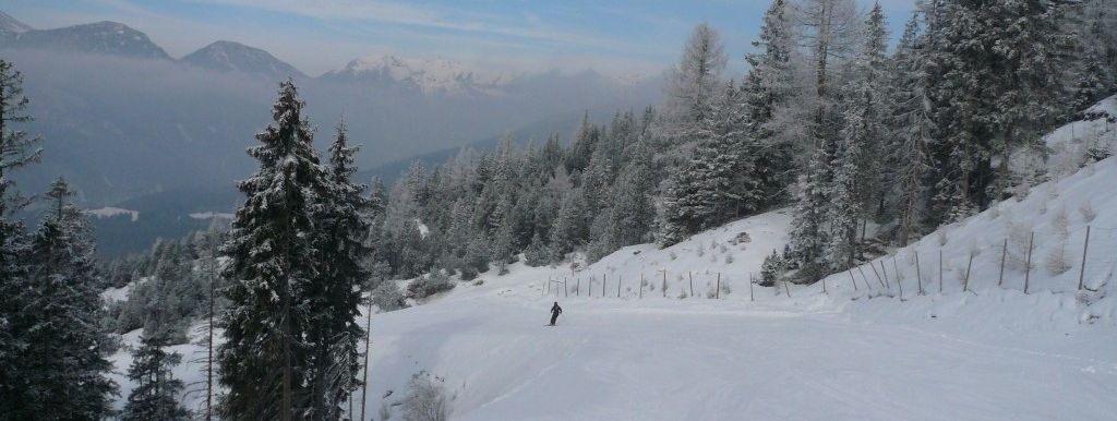 Abfahrt zum Gamskarlift