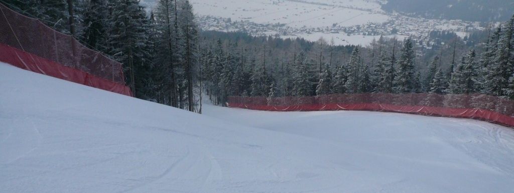 Unterer Teil Racing-S Abfahrt