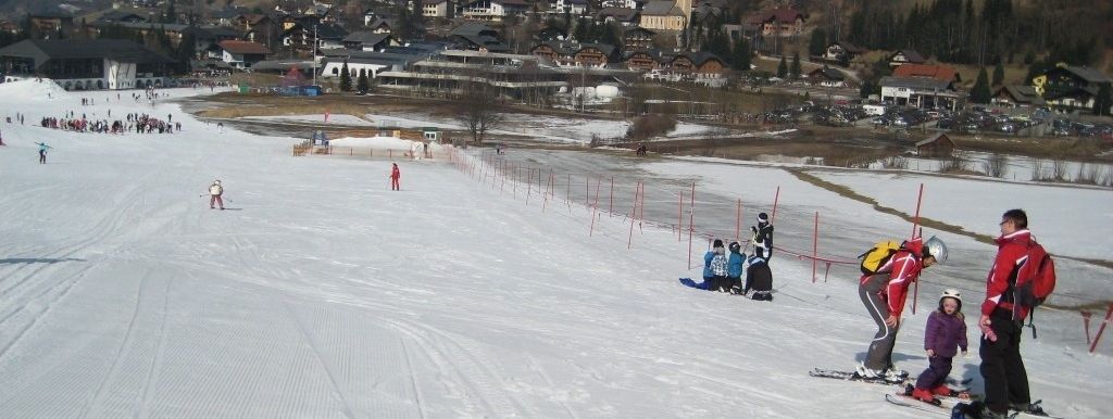 Practice area at the Kaiserburg gondola