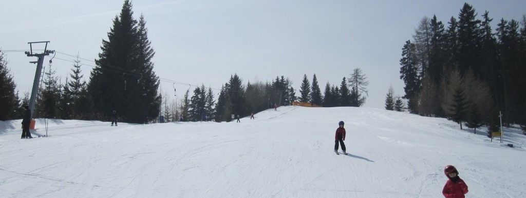 Practice slope at Sonnenlift