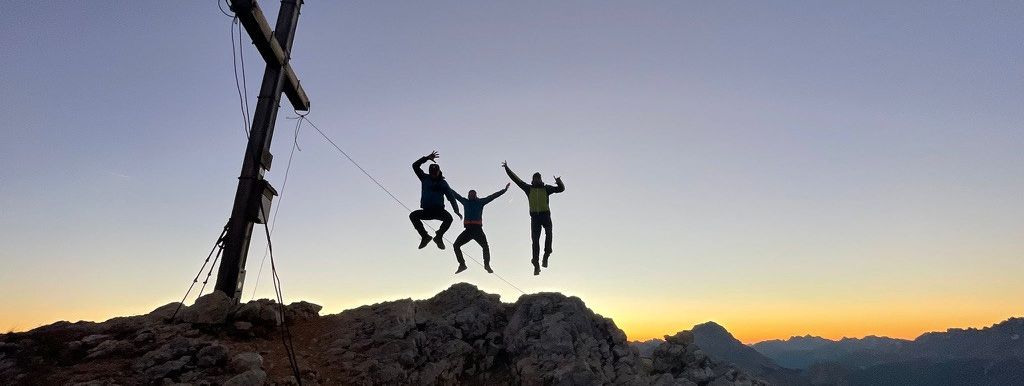 Sonnenaufgang auf Col Bechei