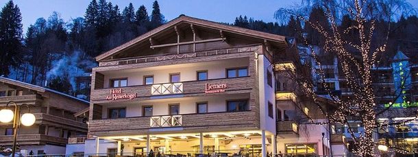 Hotel am Reiterkogel bei Nacht