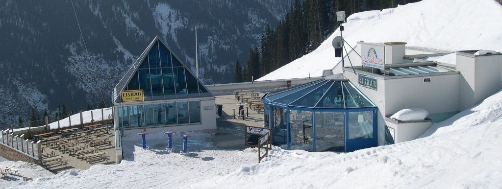 Sunny Mountain Restaurant with the ice bar!