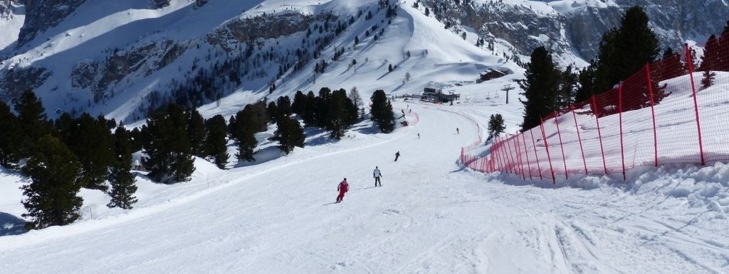 Slope to the Cir chair lift