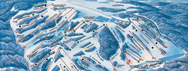 Information about the ski resort Afton Alps Ski Area