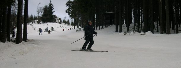 Am Gipfel des Spicak (1202 m)!