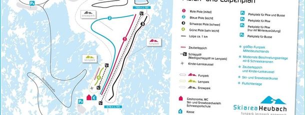 Detaillierte Infos zum Langlauf und den Loipen im Langlaufgebiet Masserberg - Heubach