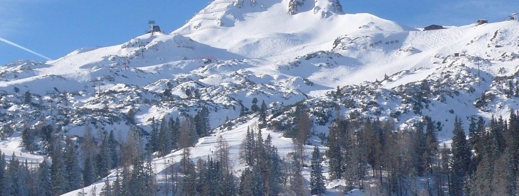 Wunderschöner Blick auf den Grubigstein (2255 m)
