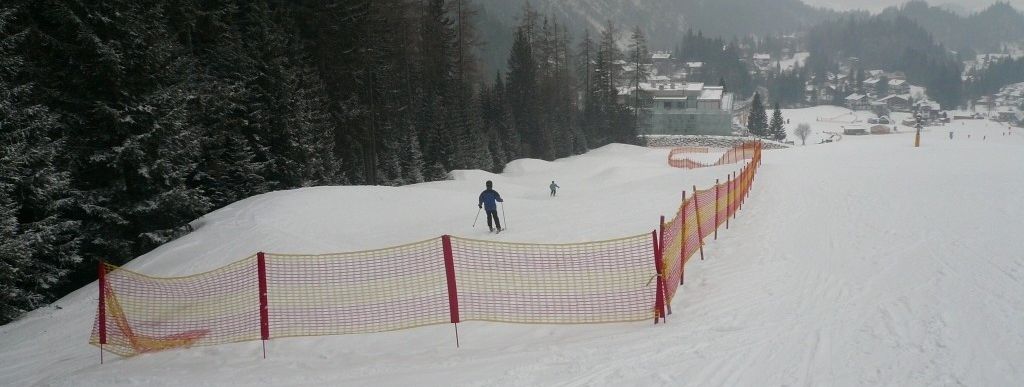 Kurvenbahn entlang der Talabfahrt (Biberwier)!