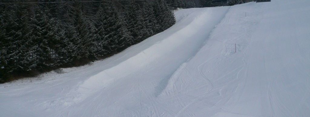 Halfpipe an der Wettersteinbahn (Ehrwald)!