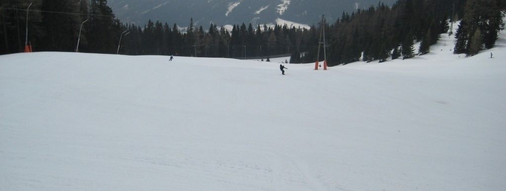 Kreuzung der Pisten 10 und 12