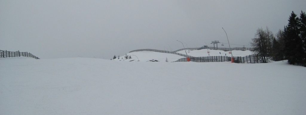 Piste 9 zwischen Gamskogelexpress und Freiberglift