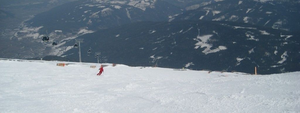 Piste 29 an der Gipfelbahn
