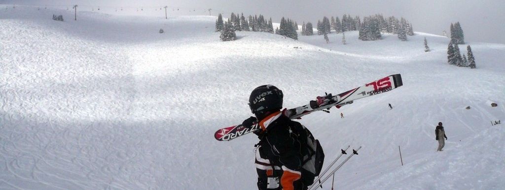 Blick auf die West Wall im China Bowl!