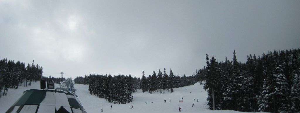 Family Zone an der Talstation des Emerald Express Sessellifts!