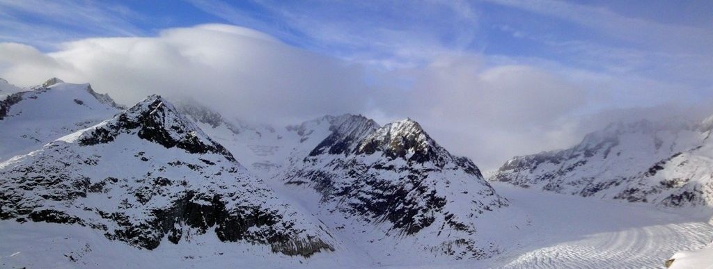 Absolutes Alleinstellungsmerkmal: Die Aletsch Arena ist wunderschön gelegen und bietet zahlreiche Panoramaaussichten auf den längsten Gletscher der Alpen.