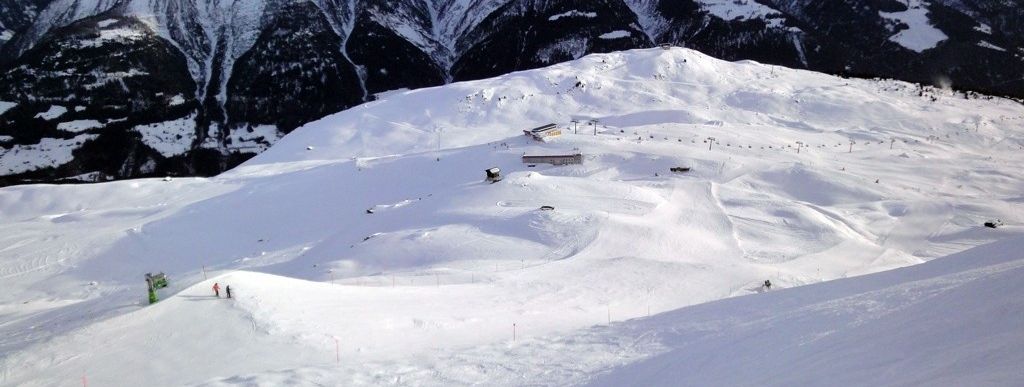 Abseits der Hohbalm-Panorama-Abfahrt finden sich ein paar anspruchsvolle Buckelpisten.