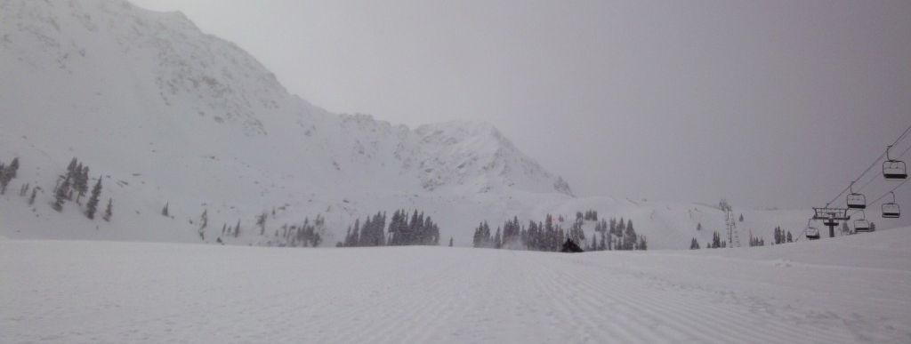 Traumhaft präparierte Piste Dragon!