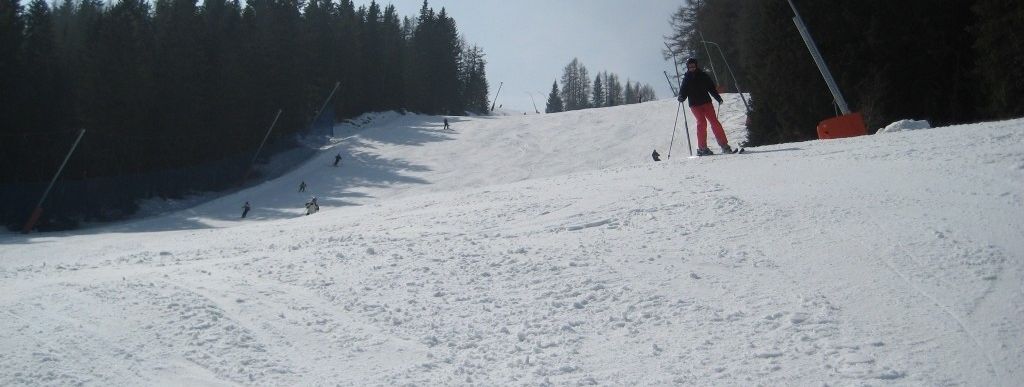 Mittlerer Teil der Franz-Klammer Weltcupabfahrt