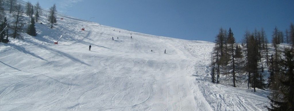 Oberer Teil der Piste Nummer 2