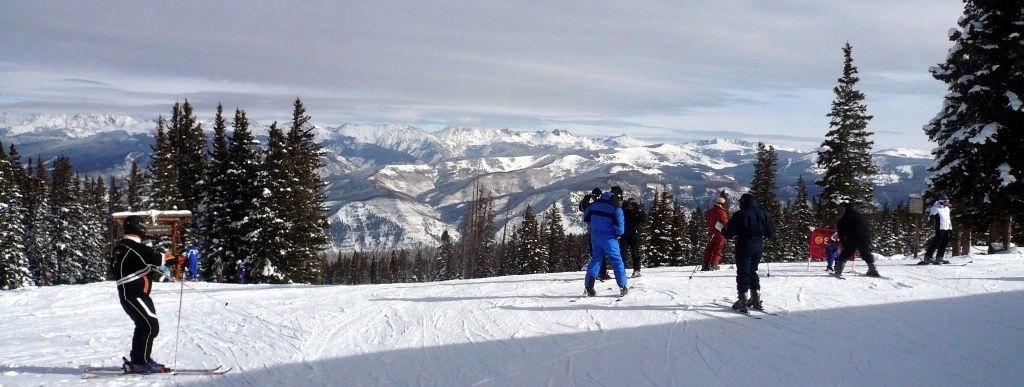 Traumhaftes Panorama auf die Rockies um Vail und das Summit County!