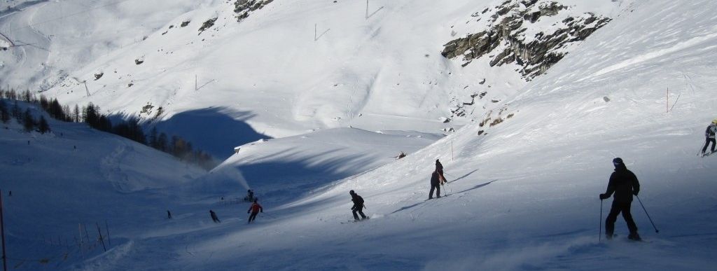 Rote Talabfahrt (Nr.7) nach Breuil Cervinia!