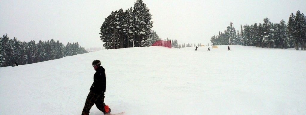 Boarden auf flachem Terrain!