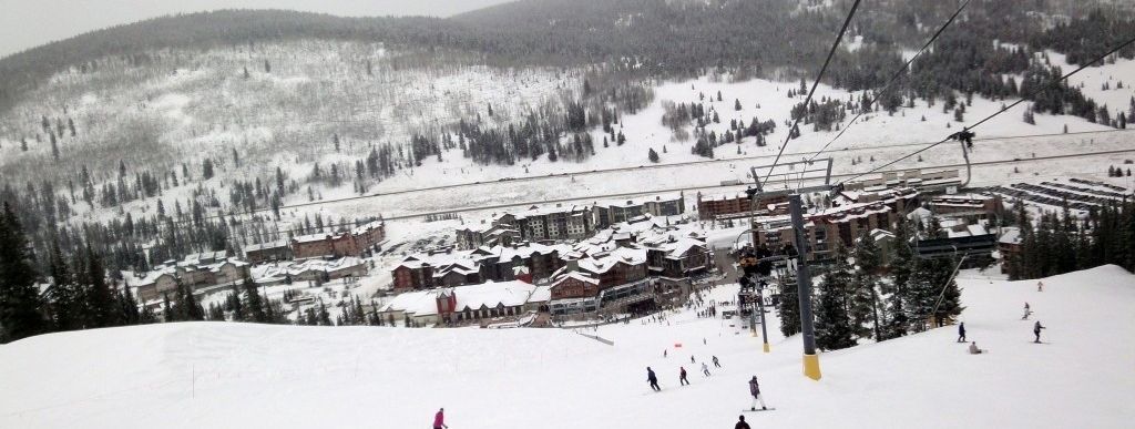 Blick auf Copper Mountain Village!